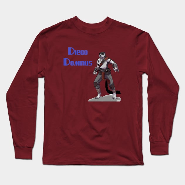 Diego Dominus Long Sleeve T-Shirt by Die by the Sword Podcast